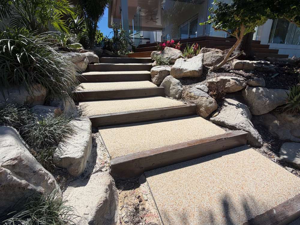 Stone stairs